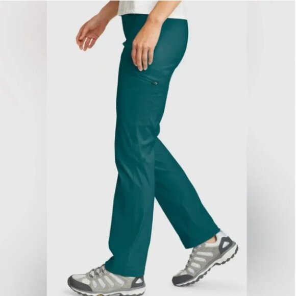 Eddie Bauer Stretch Rainier Hiking Outdoor Pants in Plum Purple, Size 8 - Picture 7 of 8